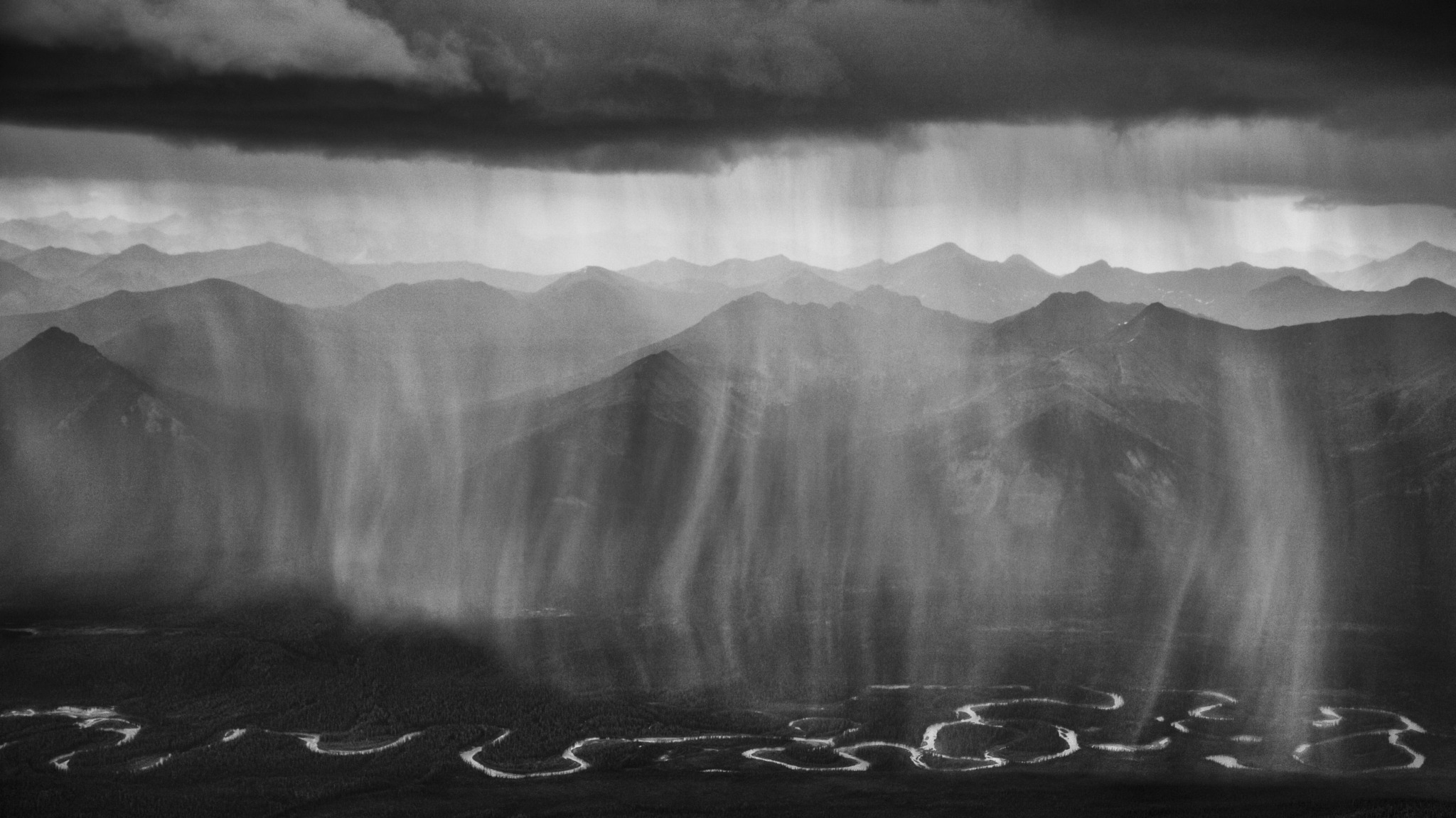 Rainfall Over the Peel Watershed